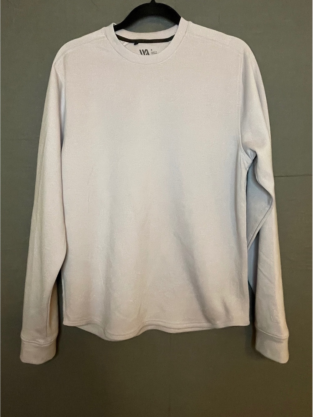VRST Men's Size S Long Sleeve Pullover Sweatshirt with Zip Pocket